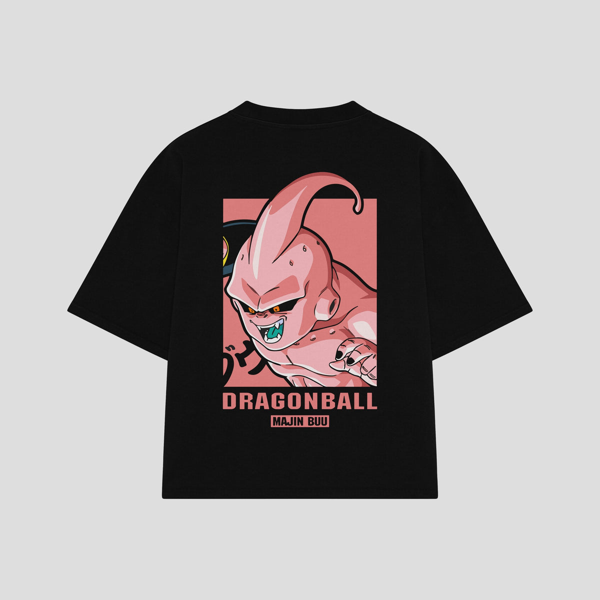 Playera streetwear premium de anime y gaming ExtraLife MX, corte oversized drop shoulder ligero y fresco en color Deep Black y Off-White, moda urbana mexicana de culto.