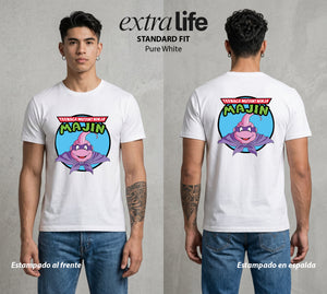El Poder de las Esferas | Dulce y Tortugas #00847 - Playera Standard Fit | Pure White - Foto en modelo