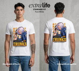 El Poder de las Esferas | Espada del Futuro #00895 - Playera Standard Fit | Pure White - Foto en modelo