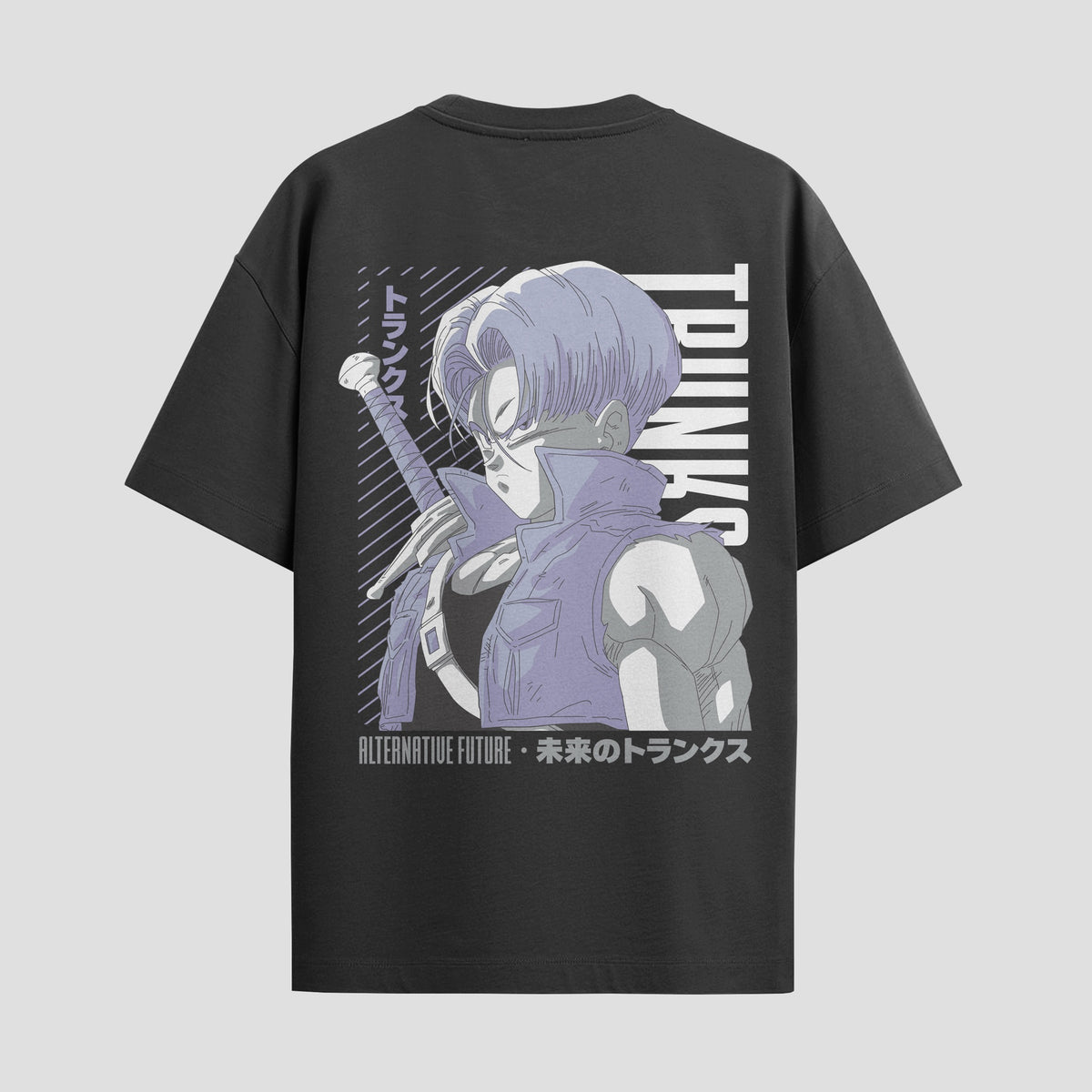 Playera urbana de anime y gaming ExtraLife MX, corte Classic Premium unisex ligero y transpirable en color Deep Black y Pure White, ropa de uso diario para gym y casual.