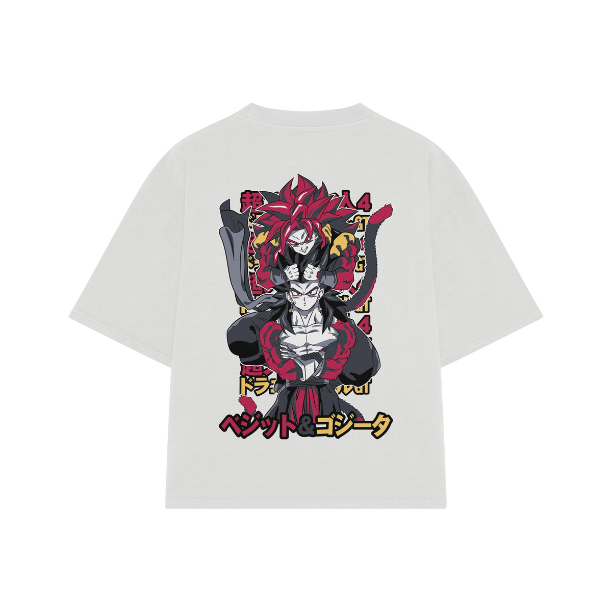 Playera streetwear premium de anime y gaming ExtraLife MX, corte oversized drop shoulder ligero y fresco en color Deep Black y Off-White, moda urbana mexicana de culto.
