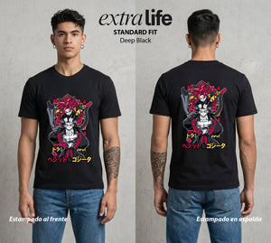 El Poder de las Esferas | Union de Rivales #00920 - Playera Standard Fit | Deep Black - Foto en modelo