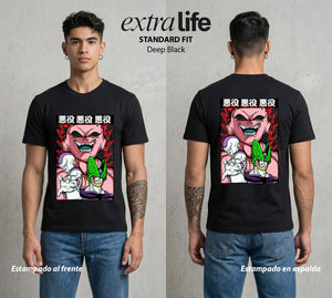 El Poder de las Esferas | La Galeria del Mal #00923 - Playera Standard Fit | Deep Black - Foto en modelo