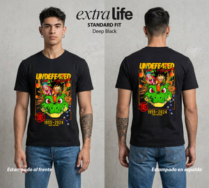 El Poder de las Esferas | Las Siete Esferas #00925 - Playera Standard Fit | Deep Black - Foto en modelo