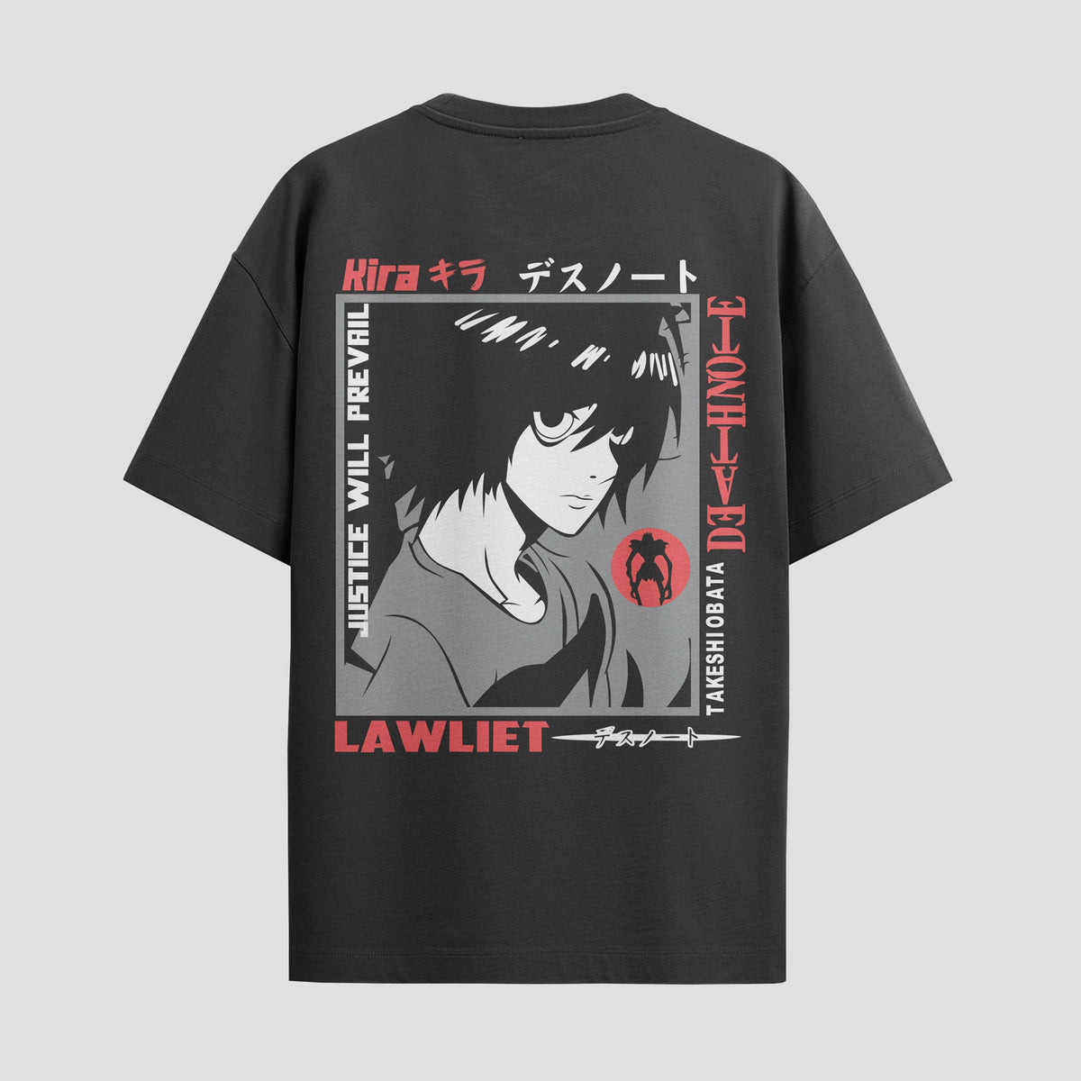 Playera urbana de anime y gaming ExtraLife MX, corte Classic Premium unisex ligero y transpirable en color Deep Black y Pure White, ropa de uso diario para gym y casual.