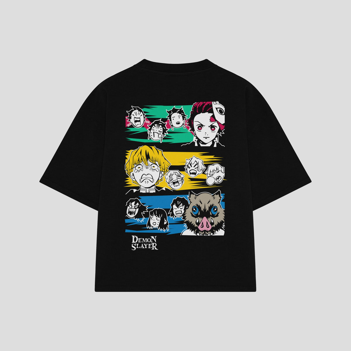 Playera streetwear premium de anime y gaming ExtraLife MX, corte oversized drop shoulder ligero y fresco en color Deep Black y Off-White, moda urbana mexicana de culto.