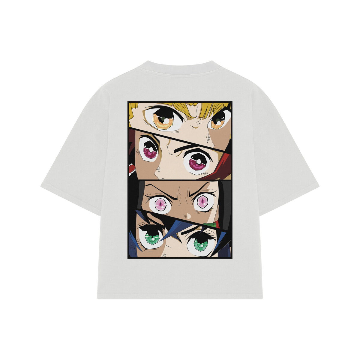 Playera streetwear premium de anime y gaming ExtraLife MX, corte oversized drop shoulder ligero y fresco en color Deep Black y Off-White, moda urbana mexicana de culto.