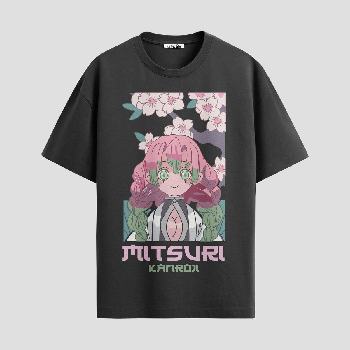 Playera urbana de anime y gaming ExtraLife MX, corte Classic Premium unisex ligero y transpirable en color Deep Black y Pure White, ropa de uso diario para gym y casual.