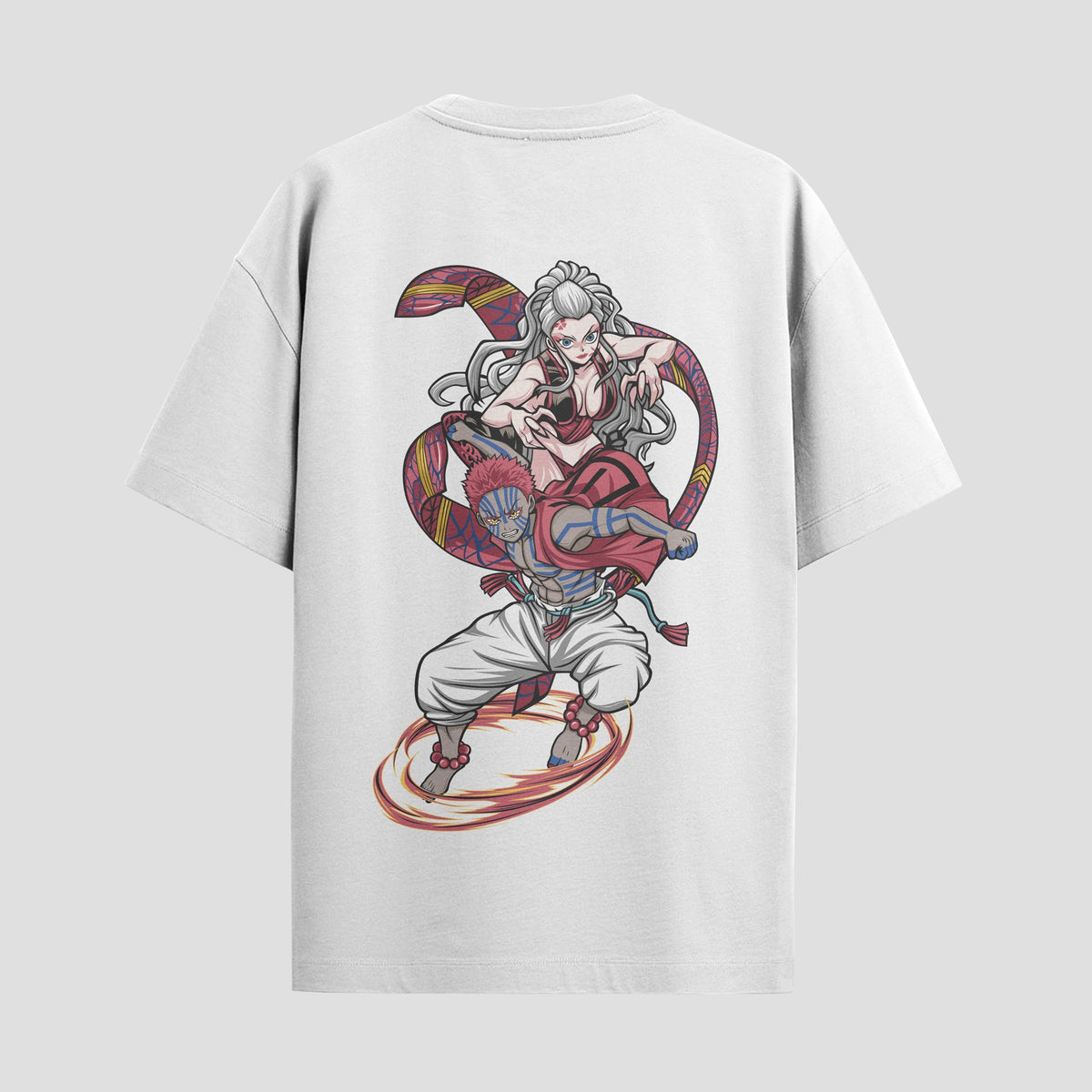 Playera urbana de anime y gaming ExtraLife MX, corte Classic Premium unisex ligero y transpirable en color Deep Black y Pure White, ropa de uso diario para gym y casual.