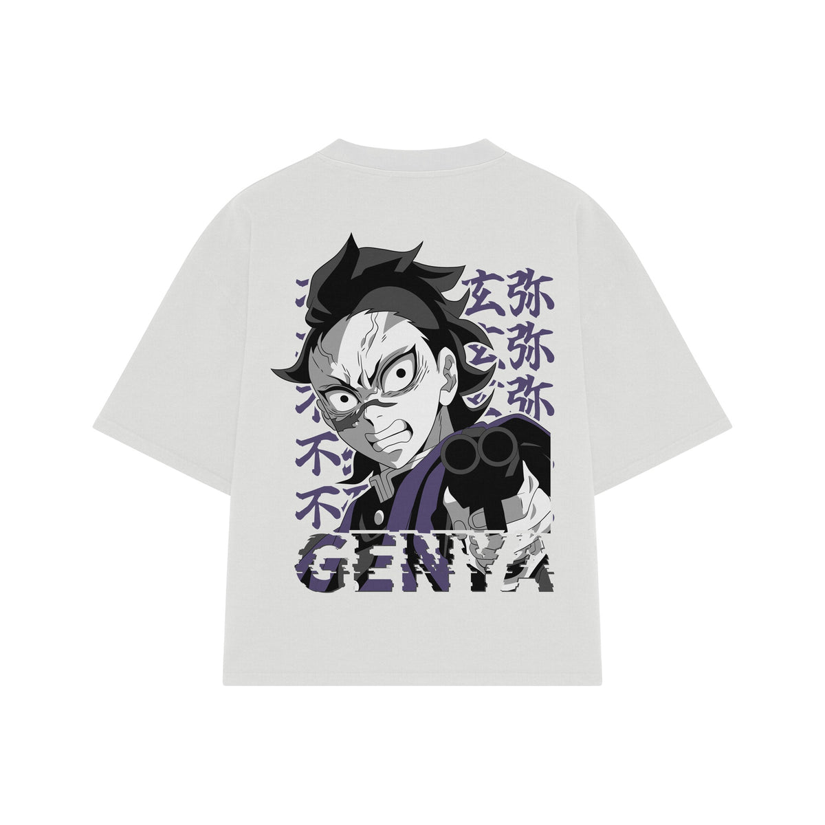 Playera streetwear premium de anime y gaming ExtraLife MX, corte oversized drop shoulder ligero y fresco en color Deep Black y Off-White, moda urbana mexicana de culto.