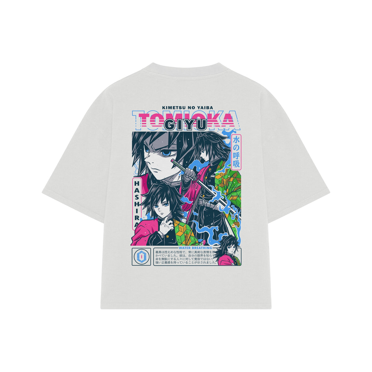 Playera streetwear premium de anime y gaming ExtraLife MX, corte oversized drop shoulder ligero y fresco en color Deep Black y Off-White, moda urbana mexicana de culto.