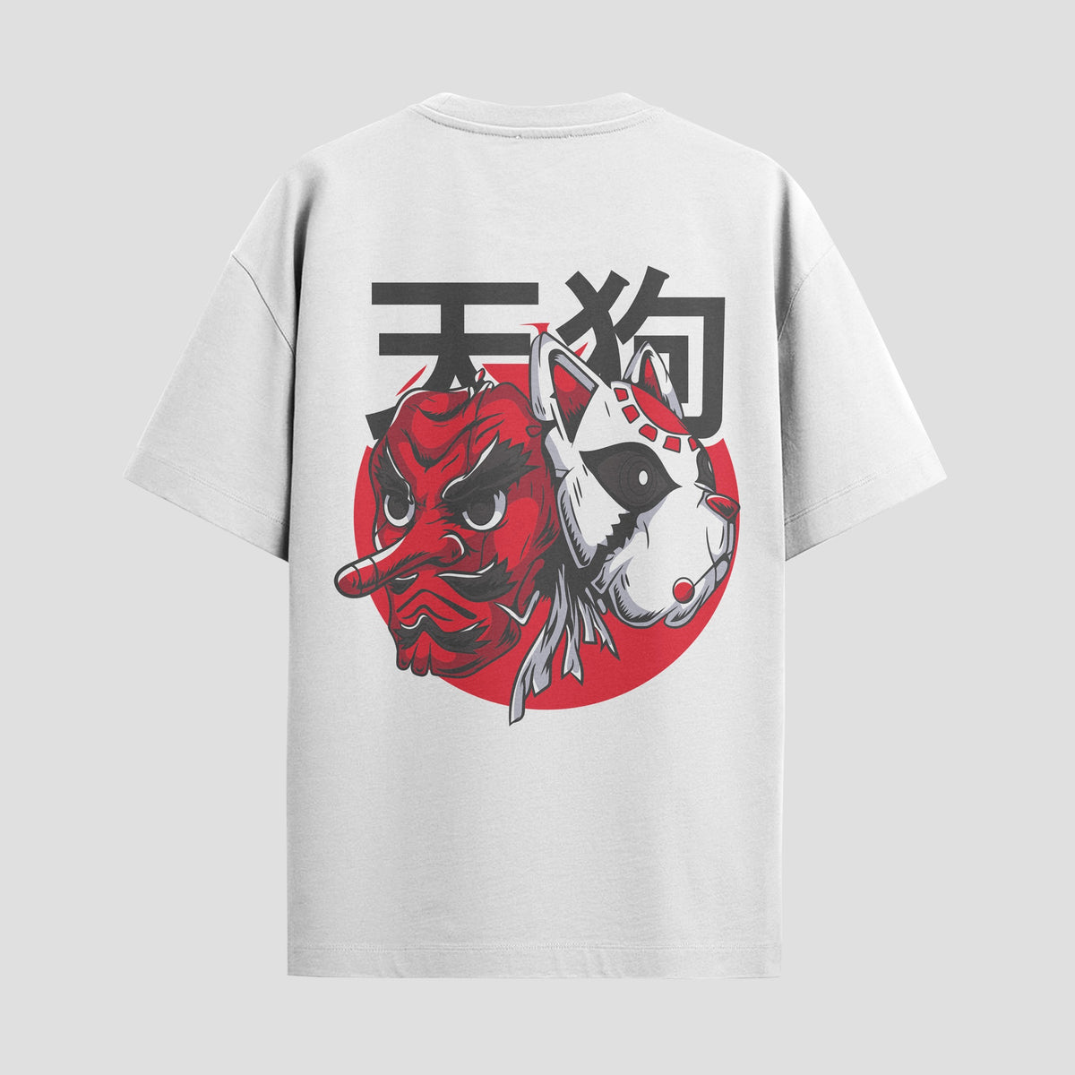 Playera urbana de anime y gaming ExtraLife MX, corte Classic Premium unisex ligero y transpirable en color Deep Black y Pure White, ropa de uso diario para gym y casual.