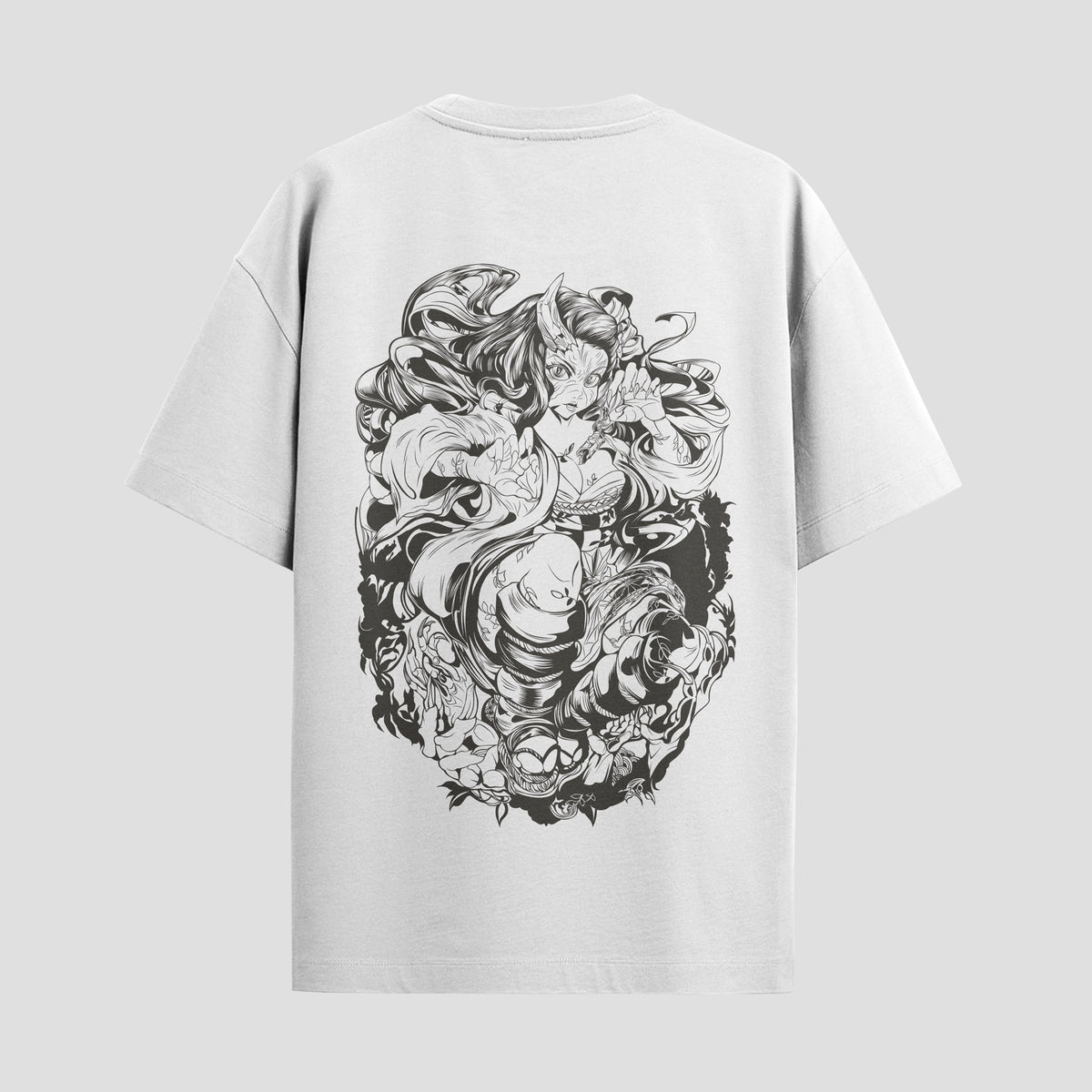 Playera urbana de anime y gaming ExtraLife MX, corte Classic Premium unisex ligero y transpirable en color Deep Black y Pure White, ropa de uso diario para gym y casual.