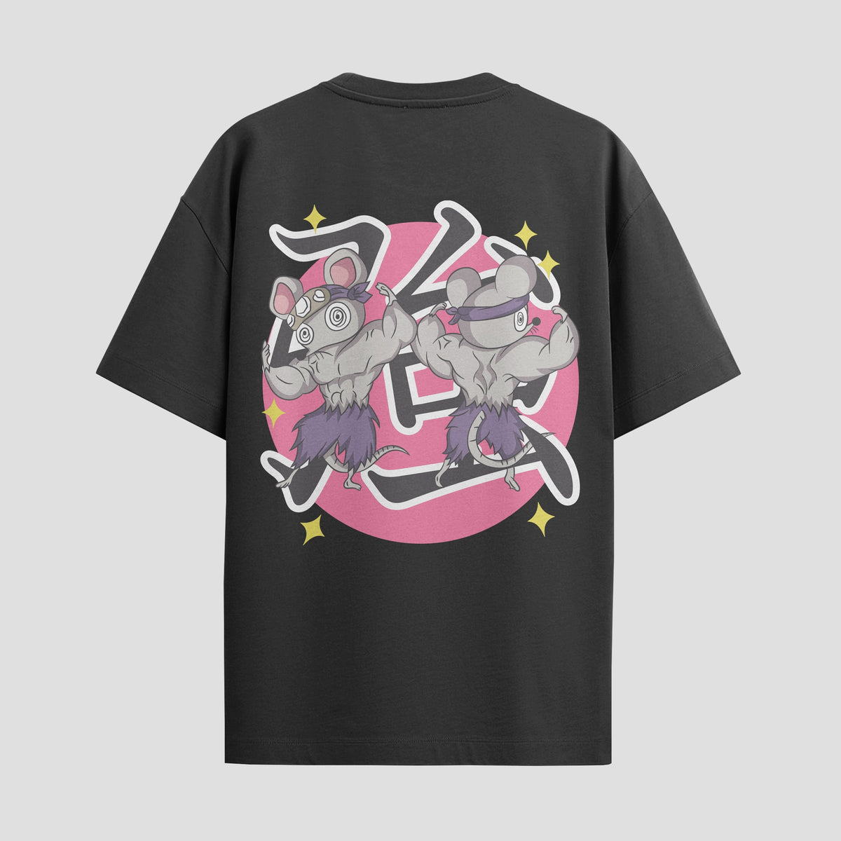 Playera urbana de anime y gaming ExtraLife MX, corte Classic Premium unisex ligero y transpirable en color Deep Black y Pure White, ropa de uso diario para gym y casual.