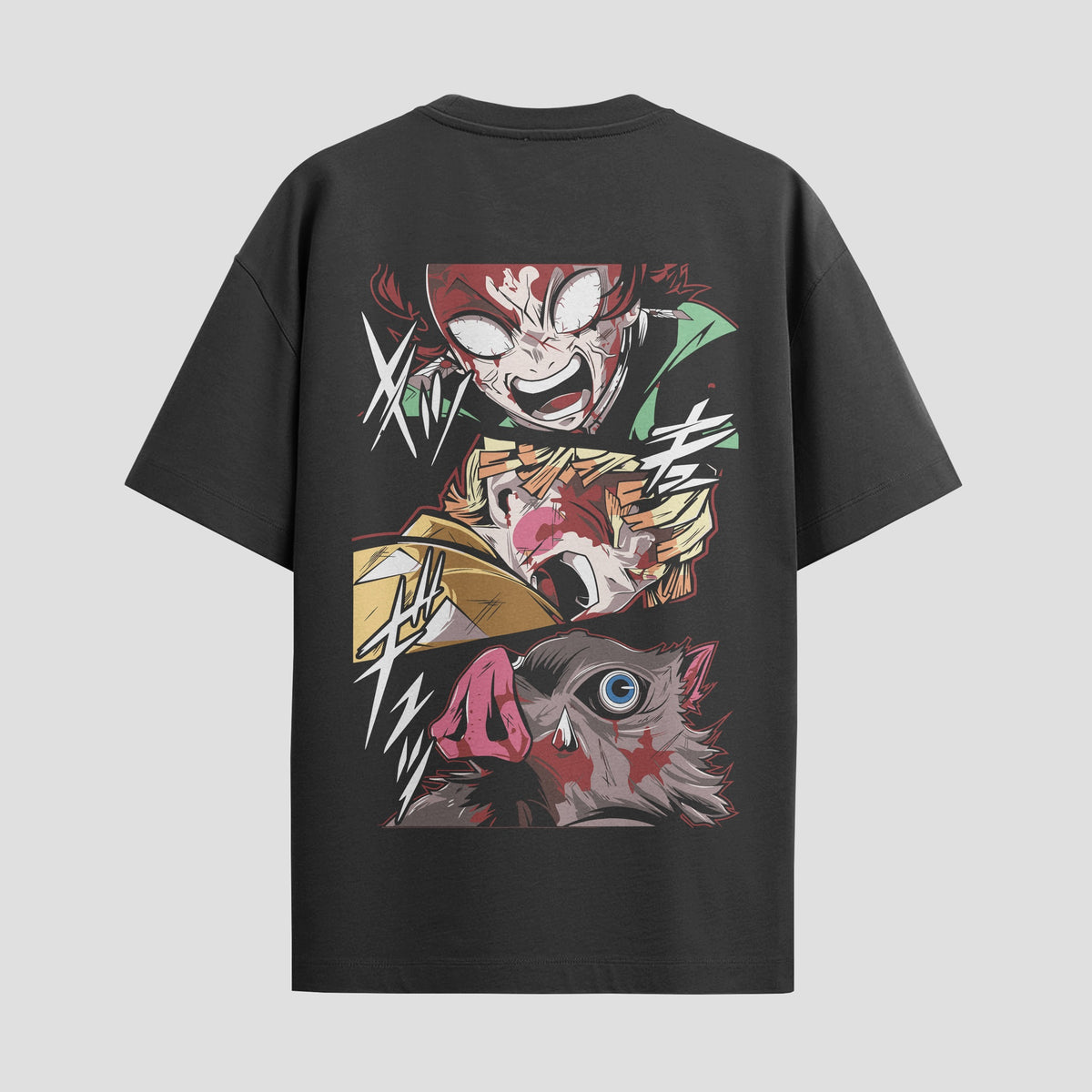 Playera urbana de anime y gaming ExtraLife MX, corte Classic Premium unisex ligero y transpirable en color Deep Black y Pure White, ropa de uso diario para gym y casual.