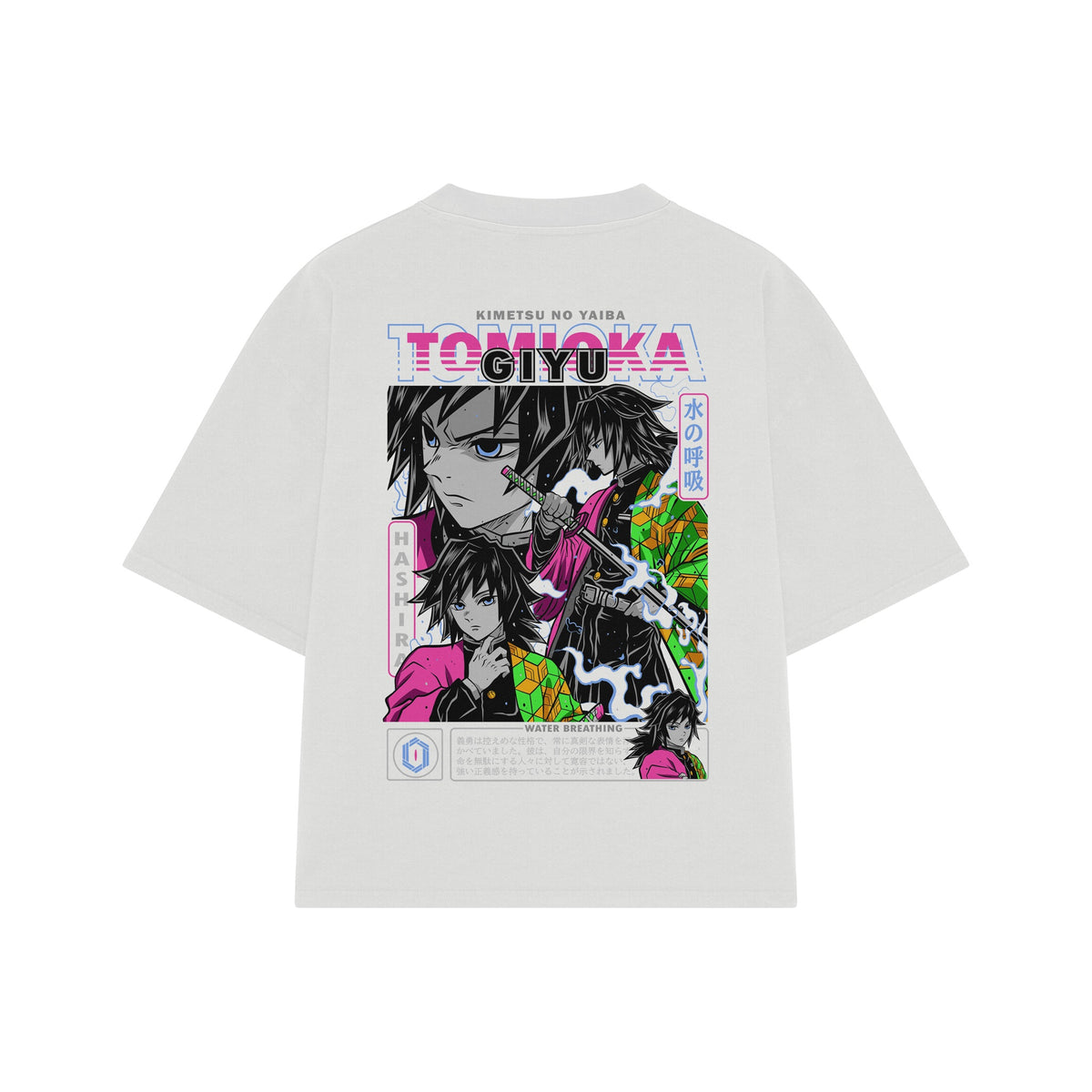 Playera streetwear premium de anime y gaming ExtraLife MX, corte oversized drop shoulder ligero y fresco en color Deep Black y Off-White, moda urbana mexicana de culto.