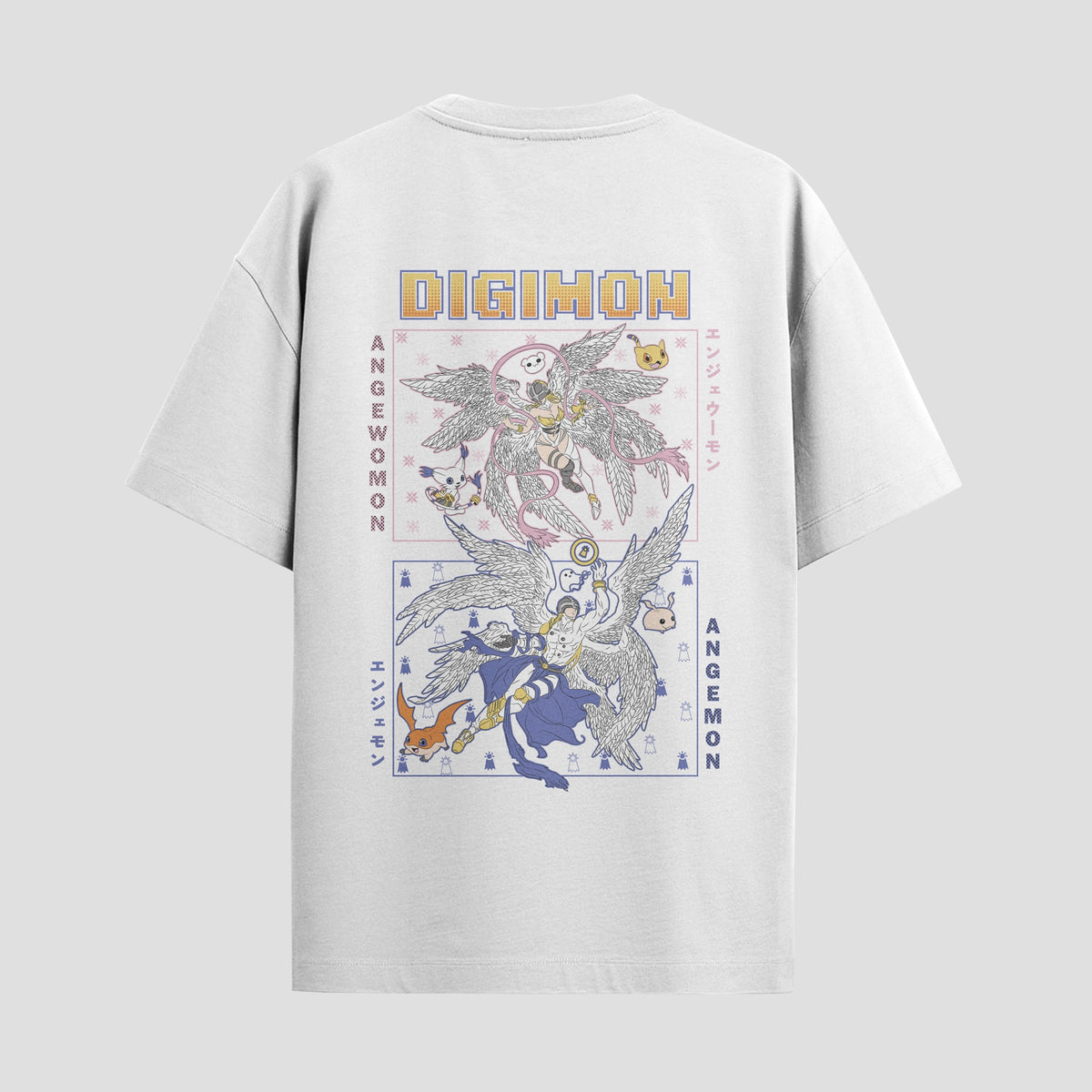 Playera urbana de anime y gaming ExtraLife MX, corte Classic Premium unisex ligero y transpirable en color Deep Black y Pure White, ropa de uso diario para gym y casual.
