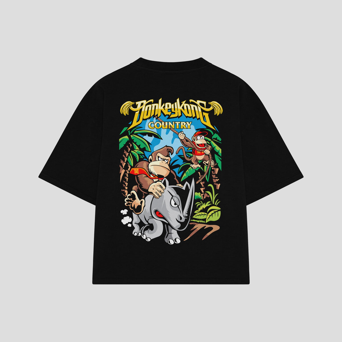 Playera streetwear premium de anime y gaming ExtraLife MX, corte oversized drop shoulder ligero y fresco en color Deep Black y Off-White, moda urbana mexicana de culto.