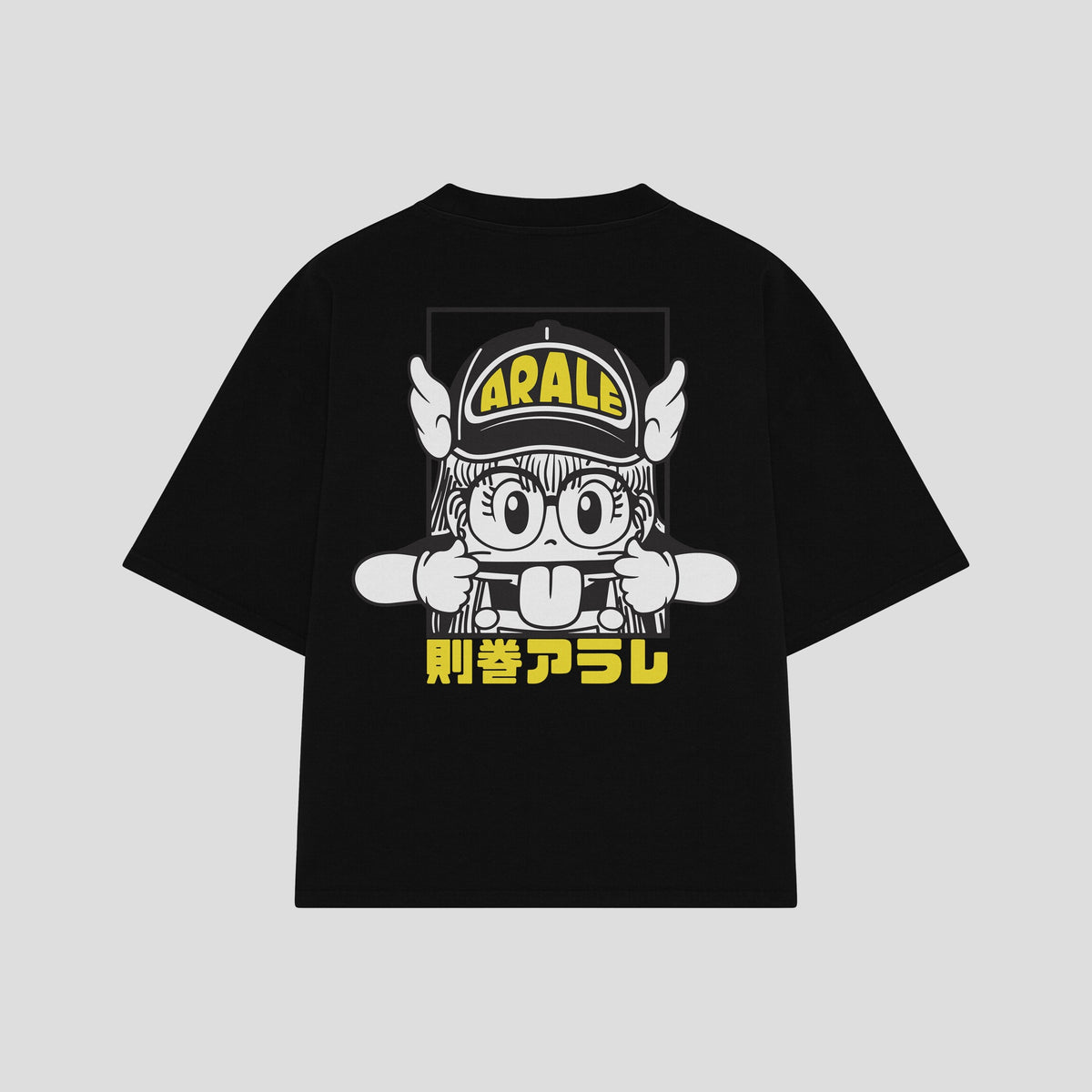 Playera streetwear premium de anime y gaming ExtraLife MX, corte oversized drop shoulder ligero y fresco en color Deep Black y Off-White, moda urbana mexicana de culto.