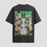 Playera urbana de anime y gaming ExtraLife MX, corte Classic Premium unisex ligero y transpirable en color Deep Black y Pure White, ropa de uso diario para gym y casual.