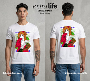 Unidad de Combate | La Furia Germana #01394 - Playera Standard Fit | Pure White - Foto en modelo