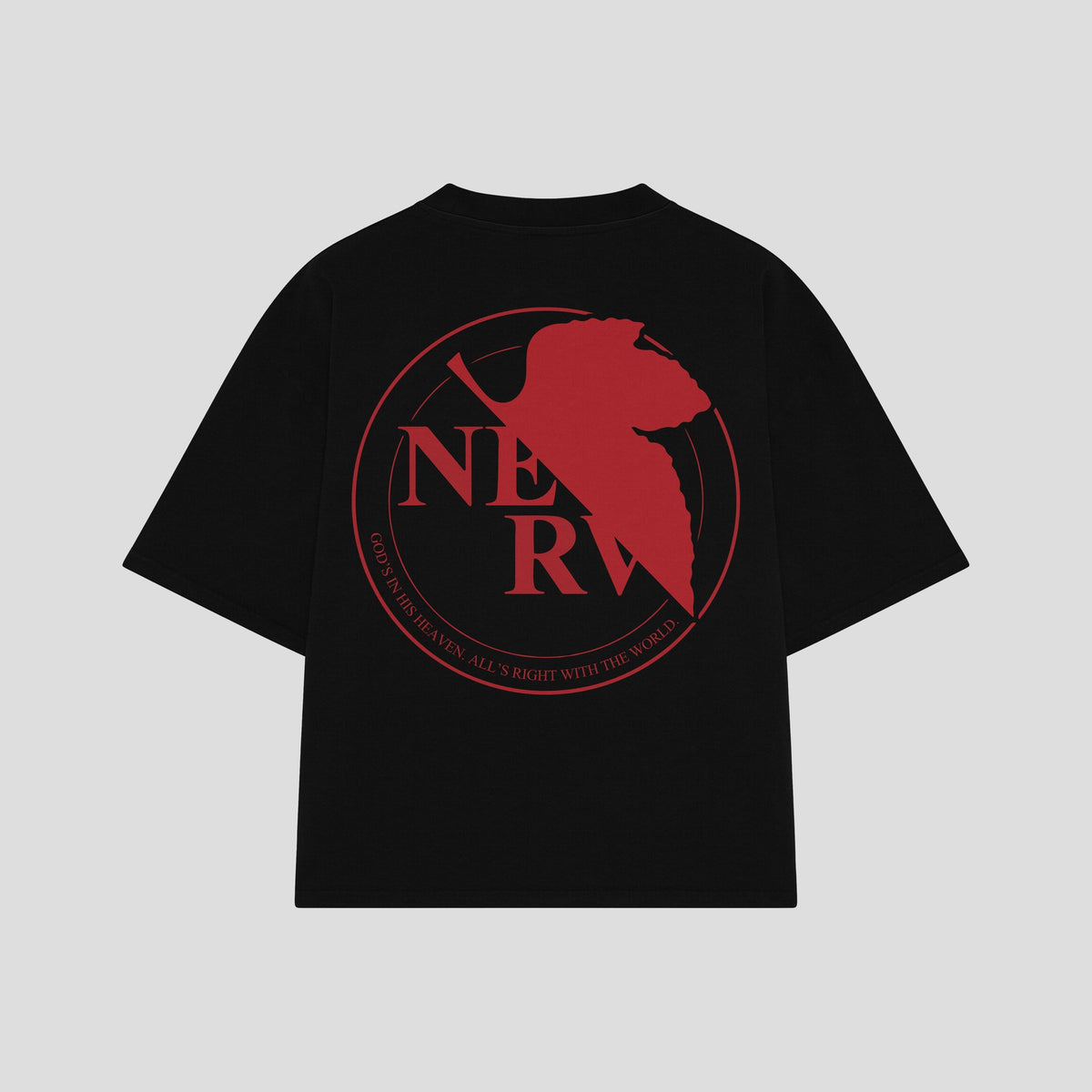 Playera streetwear premium de anime y gaming ExtraLife MX, corte oversized drop shoulder ligero y fresco en color Deep Black y Off-White, moda urbana mexicana de culto.