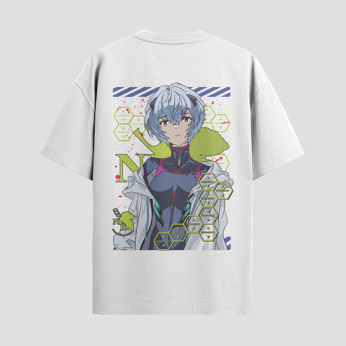 Playera urbana de anime y gaming ExtraLife MX, corte Classic Premium unisex ligero y transpirable en color Deep Black y Pure White, ropa de uso diario para gym y casual.