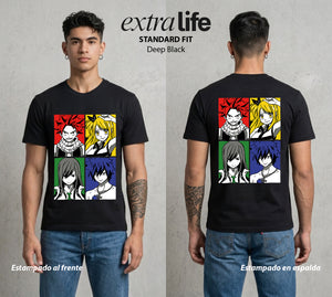 El Gremio de Magos | El Gremio Unido #01441 - Playera Standard Fit | Deep Black - Foto en modelo