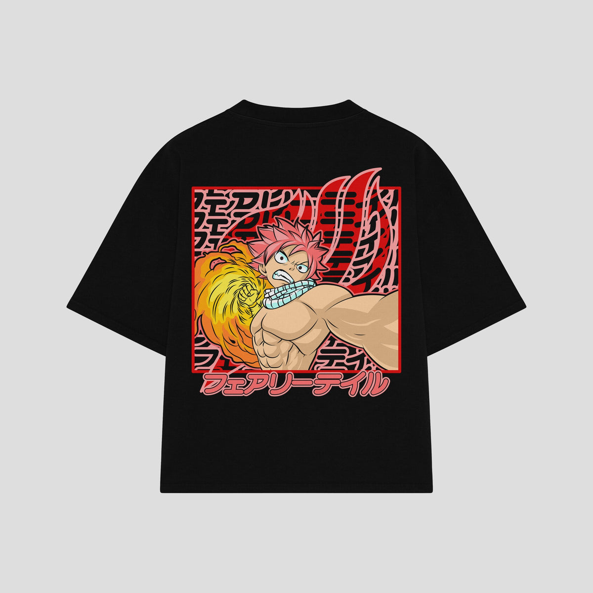 Playera streetwear premium de anime y gaming ExtraLife MX, corte oversized drop shoulder ligero y fresco en color Deep Black y Off-White, moda urbana mexicana de culto.