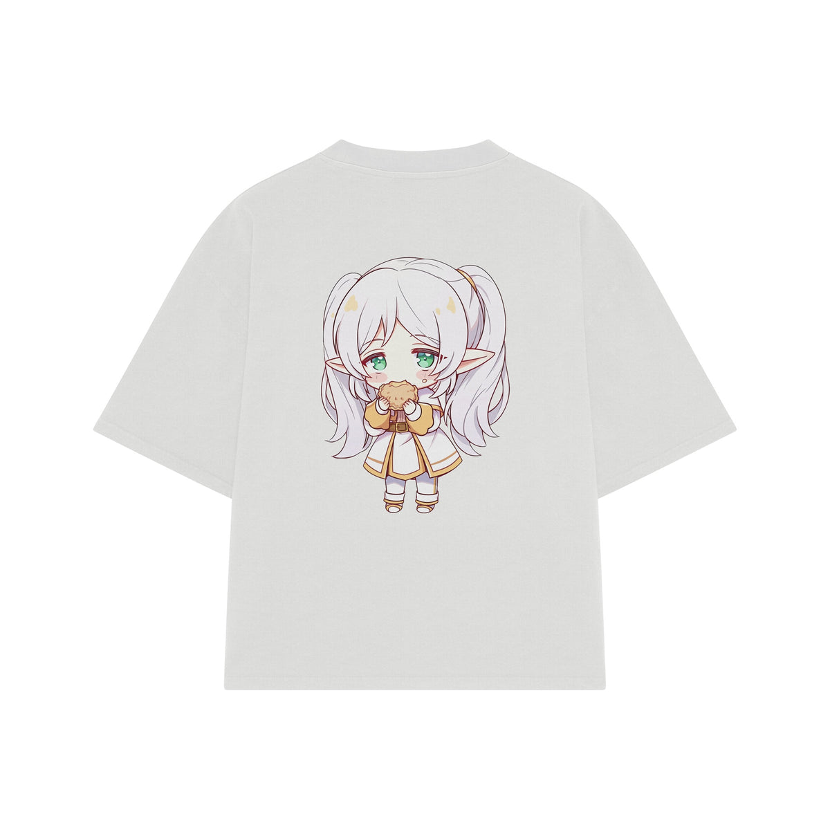 Playera streetwear premium de anime y gaming ExtraLife MX, corte oversized drop shoulder ligero y fresco en color Deep Black y Off-White, moda urbana mexicana de culto.