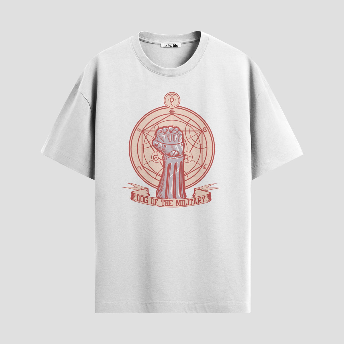 Playera urbana de anime y gaming ExtraLife MX, corte Classic Premium unisex ligero y transpirable en color Deep Black y Pure White, ropa de uso diario para gym y casual.