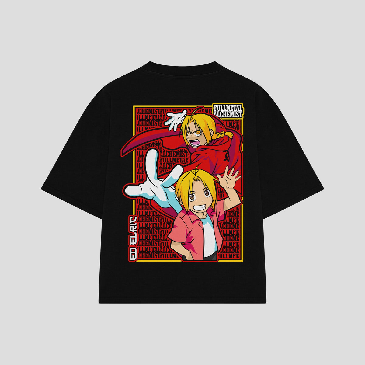 Playera streetwear premium de anime y gaming ExtraLife MX, corte oversized drop shoulder ligero y fresco en color Deep Black y Off-White, moda urbana mexicana de culto.