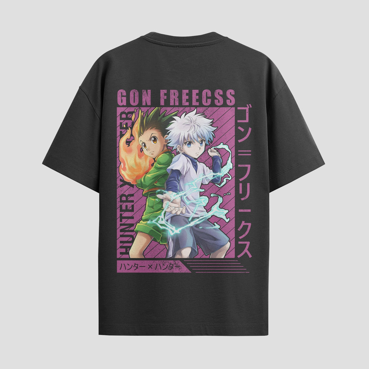 Playera urbana de anime y gaming ExtraLife MX, corte Classic Premium unisex ligero y transpirable en color Deep Black y Pure White, ropa de uso diario para gym y casual.