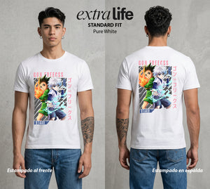La Prueba del Cazador | El Cazador Natural #01568 - Playera Standard Fit | Pure White - Foto en modelo