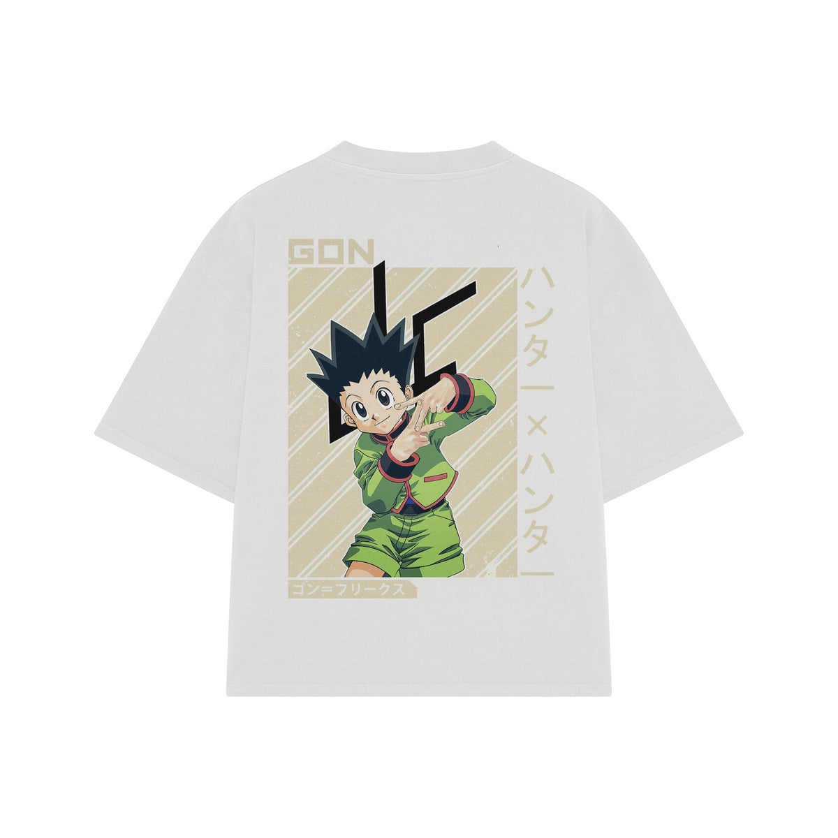 Playera streetwear premium de anime y gaming ExtraLife MX, corte oversized drop shoulder ligero y fresco en color Deep Black y Off-White, moda urbana mexicana de culto.