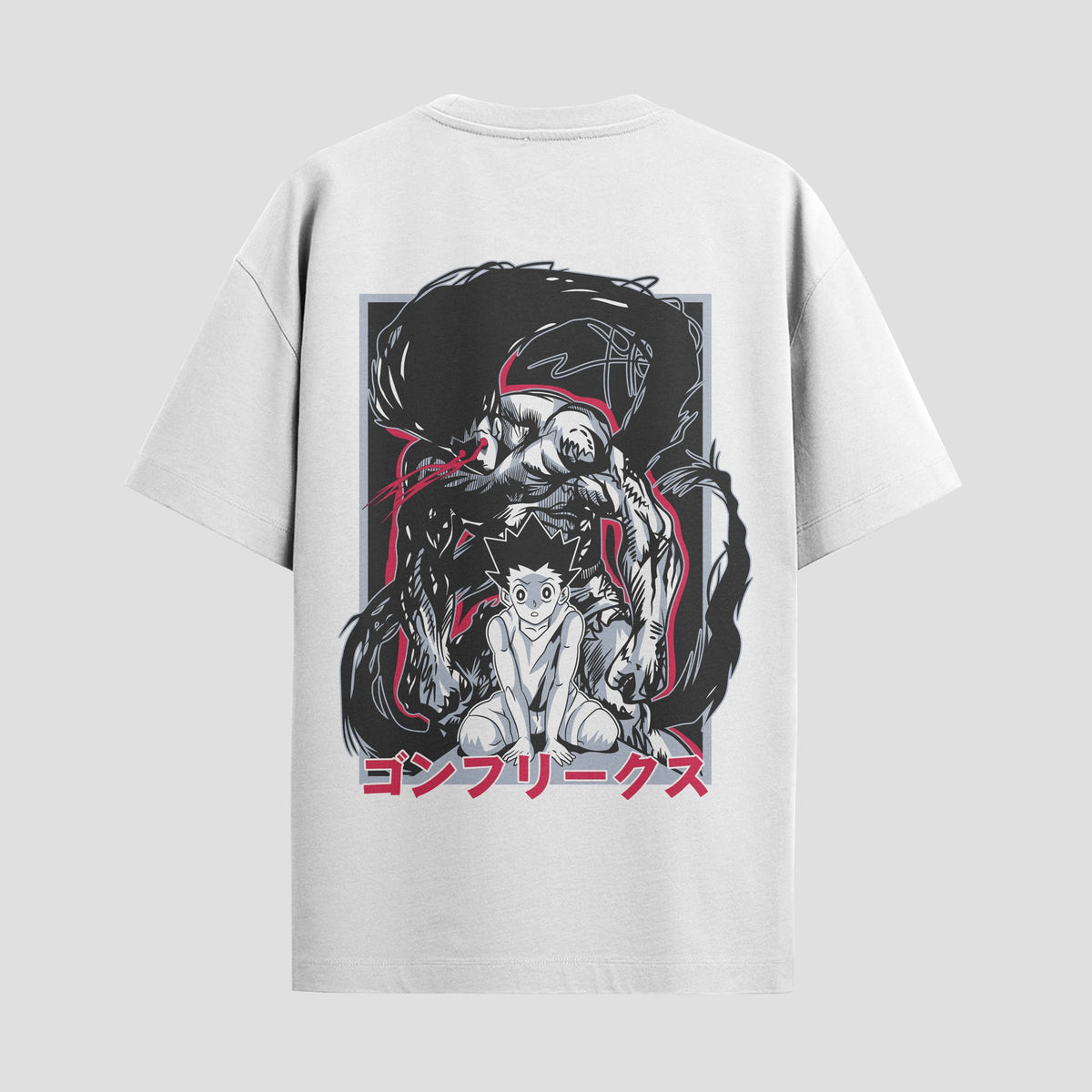 Playera urbana de anime y gaming ExtraLife MX, corte Classic Premium unisex ligero y transpirable en color Deep Black y Pure White, ropa de uso diario para gym y casual.