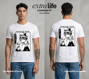 El Fantasma del Bano | Hanako Kun #01625 - Playera Standard Fit | Pure White - Foto en modelo