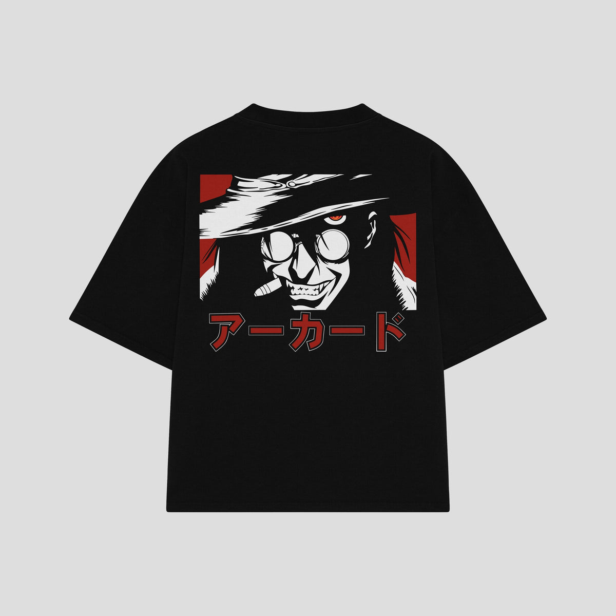 Playera streetwear premium de anime y gaming ExtraLife MX, corte oversized drop shoulder ligero y fresco en color Deep Black y Off-White, moda urbana mexicana de culto.