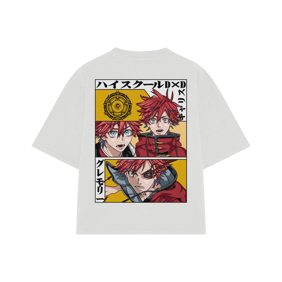 Playera streetwear premium de anime y gaming ExtraLife MX, corte oversized drop shoulder ligero y fresco en color Deep Black y Off-White, moda urbana mexicana de culto.