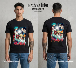 El Estudio del Viento | El Hechicero del Bien #01681 - Playera Standard Fit | Deep Black - Foto en modelo