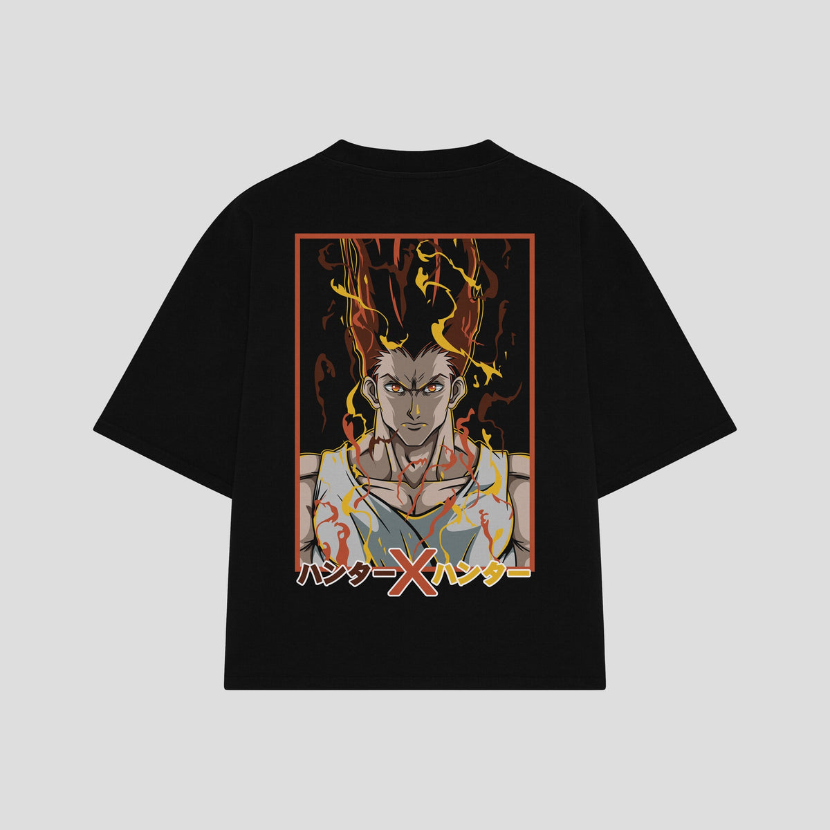 Playera streetwear premium de anime y gaming ExtraLife MX, corte oversized drop shoulder ligero y fresco en color Deep Black y Off-White, moda urbana mexicana de culto.