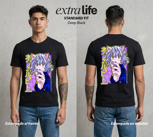 La Prueba del Cazador | La Guardia del Hormiga #01729 - Playera Standard Fit | Deep Black - Foto en modelo
