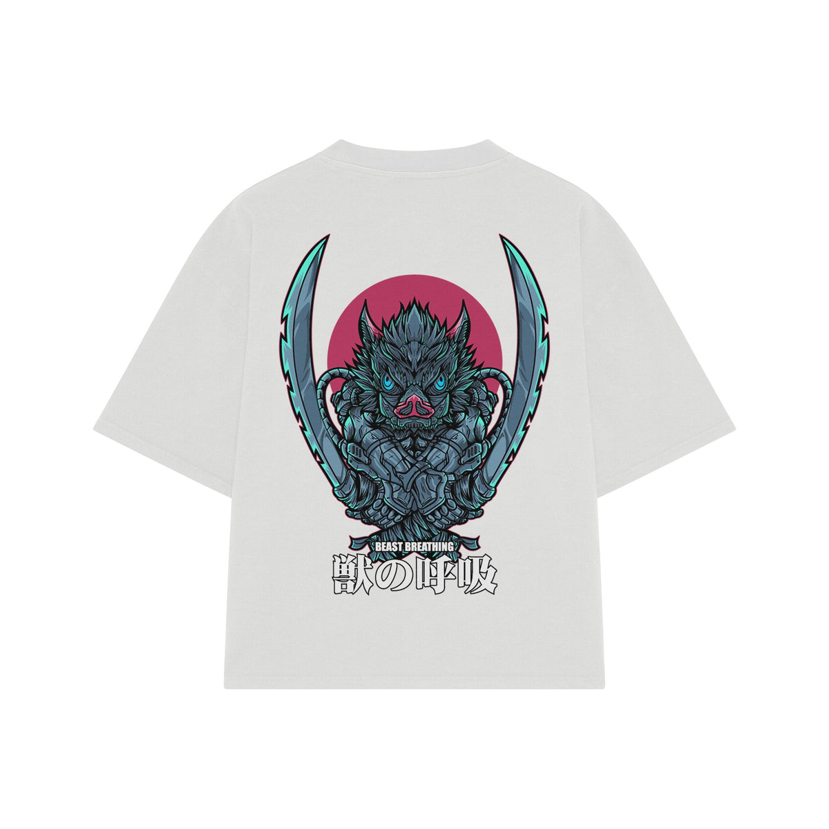 Playera streetwear premium de anime y gaming ExtraLife MX, corte oversized drop shoulder ligero y fresco en color Deep Black y Off-White, moda urbana mexicana de culto.
