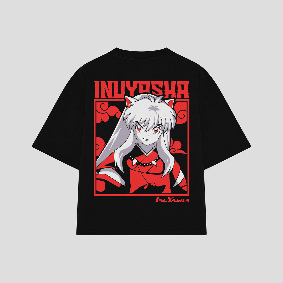 Playera streetwear premium de anime y gaming ExtraLife MX, corte oversized drop shoulder ligero y fresco en color Deep Black y Off-White, moda urbana mexicana de culto.