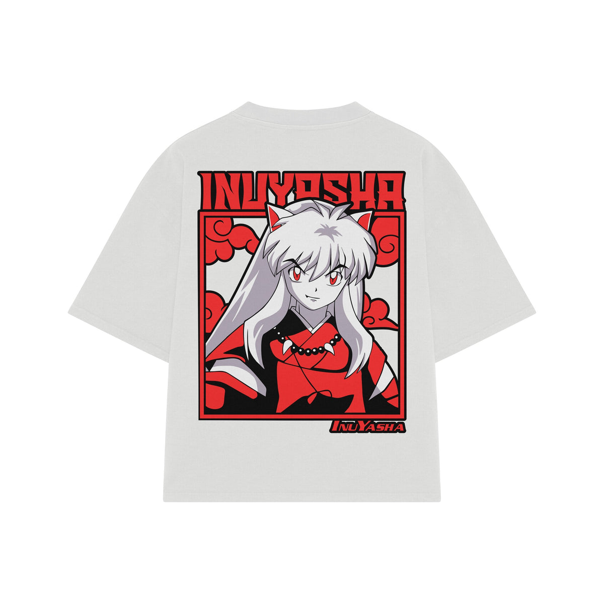 Playera streetwear premium de anime y gaming ExtraLife MX, corte oversized drop shoulder ligero y fresco en color Deep Black y Off-White, moda urbana mexicana de culto.
