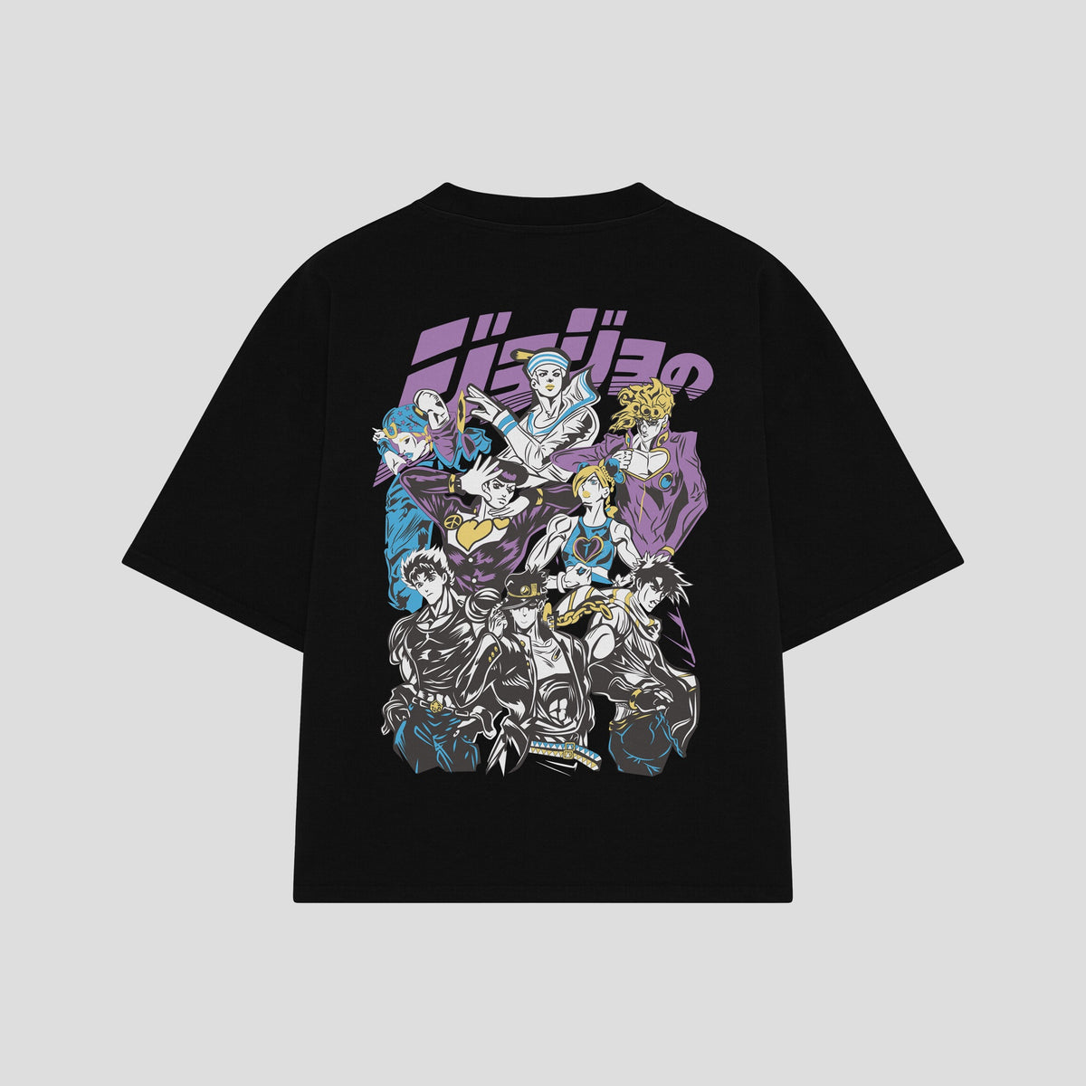 Playera streetwear premium de anime y gaming ExtraLife MX, corte oversized drop shoulder ligero y fresco en color Deep Black y Off-White, moda urbana mexicana de culto.