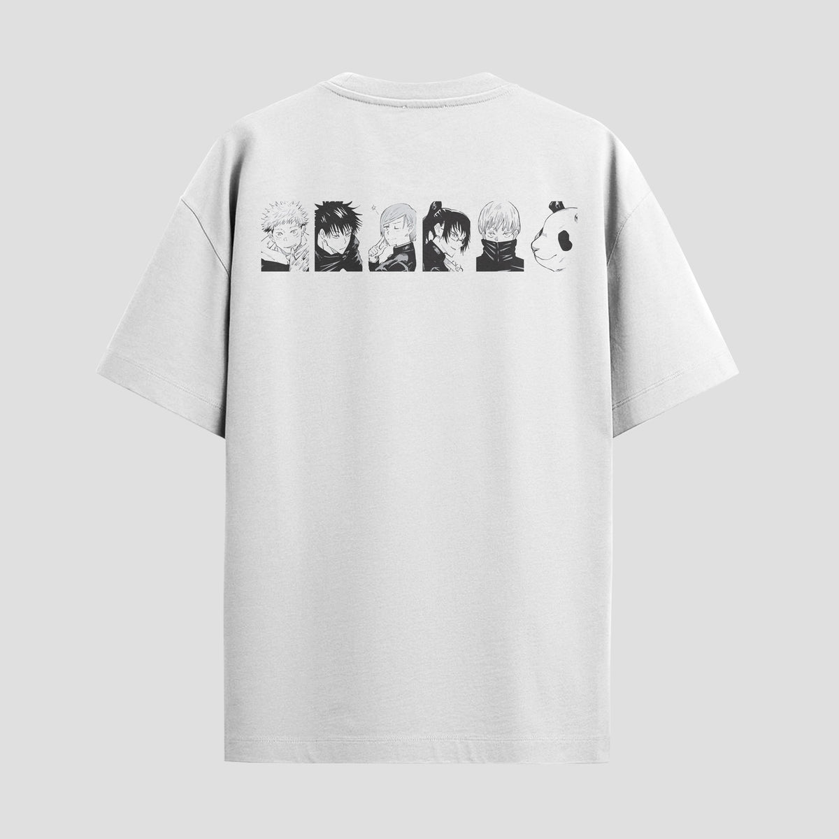 Playera urbana de anime y gaming ExtraLife MX, corte Classic Premium unisex ligero y transpirable en color Deep Black y Pure White, ropa de uso diario para gym y casual.