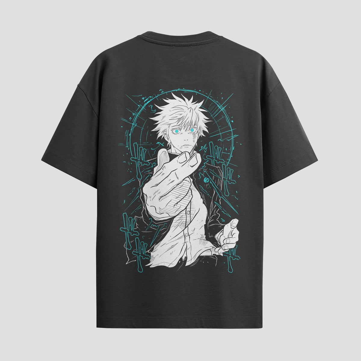 Playera urbana de anime y gaming ExtraLife MX, corte Classic Premium unisex ligero y transpirable en color Deep Black y Pure White, ropa de uso diario para gym y casual.