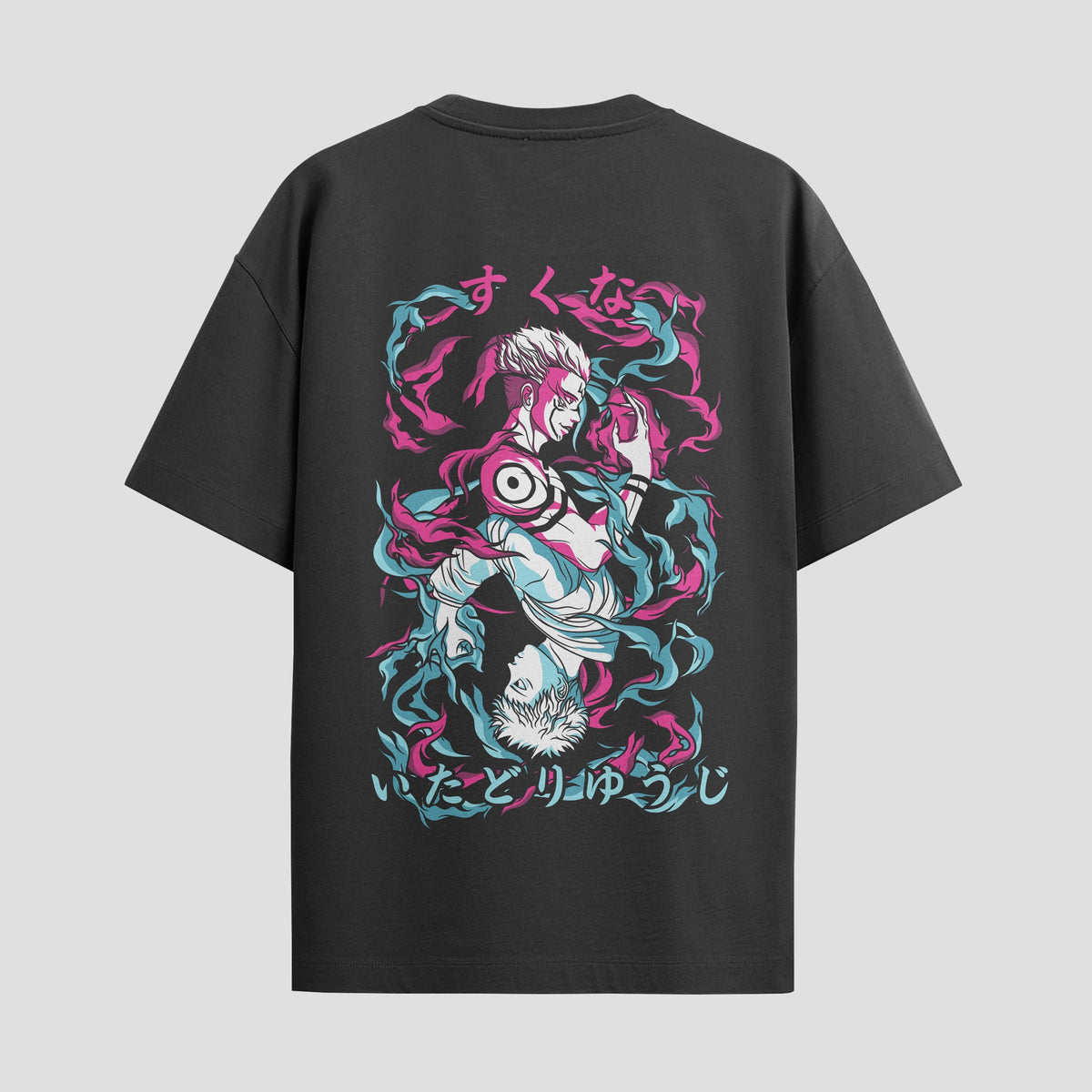 Playera urbana de anime y gaming ExtraLife MX, corte Classic Premium unisex ligero y transpirable en color Deep Black y Pure White, ropa de uso diario para gym y casual.
