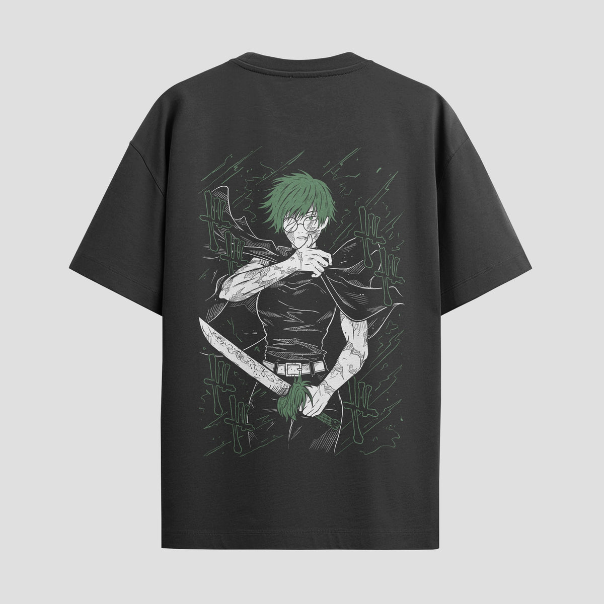 Playera urbana de anime y gaming ExtraLife MX, corte Classic Premium unisex ligero y transpirable en color Deep Black y Pure White, ropa de uso diario para gym y casual.